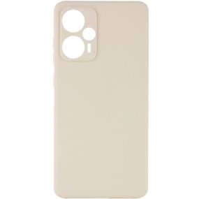 Силіконовий чохол Candy Full Camera для Xiaomi Poco F5 / Note 12 Turbo Бежевий / Antique White