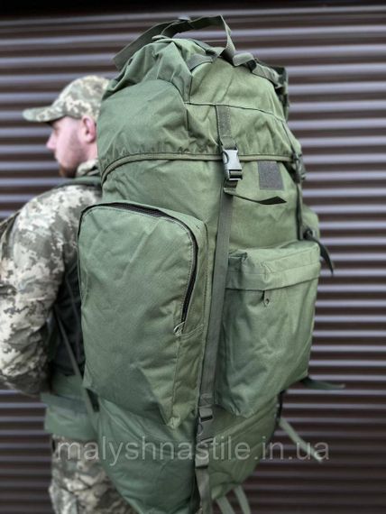 Тактичний армійський рюкзак 120 л, олива | Зображення 1