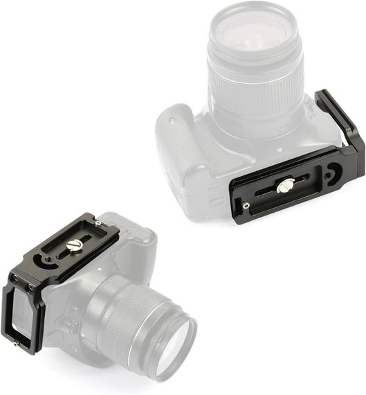 Универсальная L-образная быстросъемная пластина Bailinks для камер, алюминиевая, 5 кг, совместима с штативами | Зображення 6