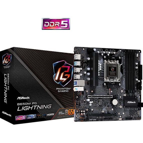 Материнська плата ASRock B650M PG LIGHTNING | Зображення 5