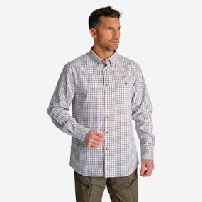 Сорочка 100 біла в клітинку - 3XL