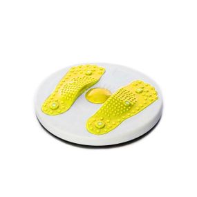 Балансувальний диск MS 2479-1 тренажер + масажер  Жовтий