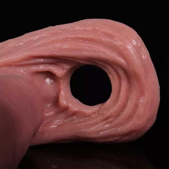 Насадка для увеличения на пенис и мошонку 13,5 см | Зображення 4