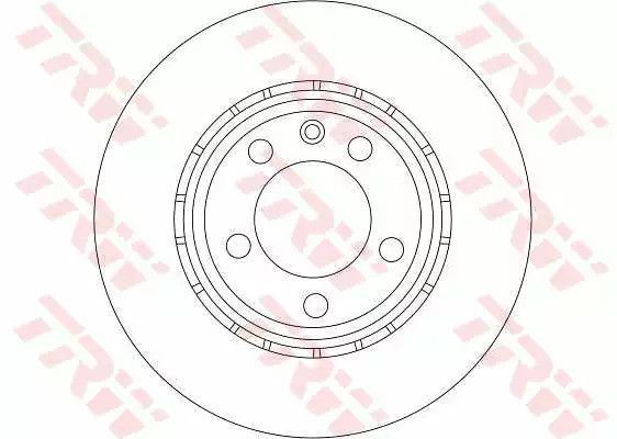 Диск гальмівний NISSAN - OPEL - RENAULT - VAUXHALL Primastar/Vivaro/Trafic II/Vivaro, TRW (DF4275S) | Зображення 1