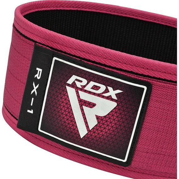 Пояс для важкої атлетики RDX RX1 Weight Lifting Belt PINK-XS | Зображення 2