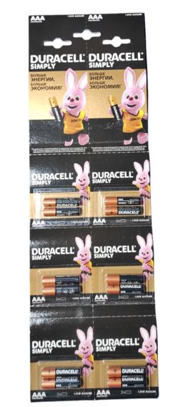 Батарейка мини-пальчиковая LR03 Duracell ( 12шт. )