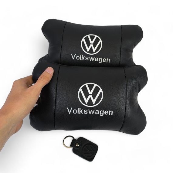 Подушки на подголовник в машину Volkswagen, Автоподушка для шеи на подголовники, LY-597 Подарок автолюбителю | Зображення 7