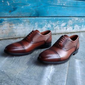 Модні туфлі рудого кольору 43 розмір