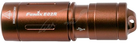 Фонарь Fenix E02R ц:bronze | Зображення 1