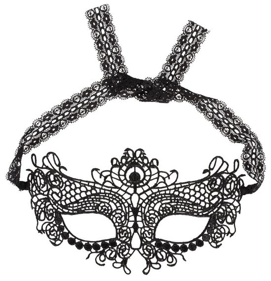 Маска на глаза - 2480298 Cottelli Collection Mask Black sexstyle | Зображення 2
