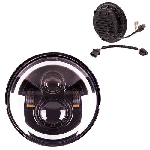 Фара робочого світла  + DRL LP - 45S1 SPOT+FLOOD 4Led*10W (7 INCH)10-30V/45W/6000K | Зображення 3