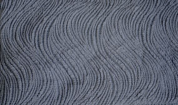 Жаккардовый чехол на диван + 2 кресла Volna с юбкой, серый | Зображення 3