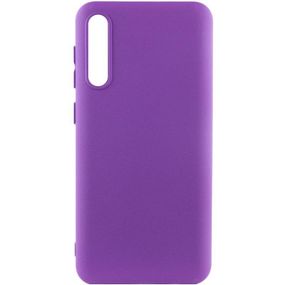 Чохол TPU GETMAN Liquid Silk для Samsung Galaxy A50 (A505F) / A50s / A30s Фіолетовий / Purple
