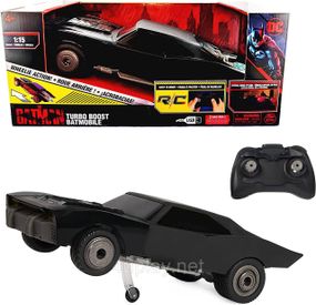 Машина радіокерована Бетмобіль Бетмена на пульті управління Оригінал Batman Turbo Boost Batmobile