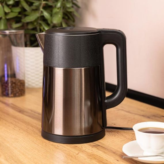 Чайник електричний Hoffmans HM-2543 • Сталевий корпус 2,5 літра 1800 Вт | Зображення 3