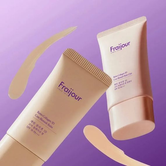 ВВ-крем для обличчя з ретиналем та колагеном Fraijour Retin-Collagen 3D Core Blemish Balm Clair SPF 30 PA+++ (50 g) | Зображення 2