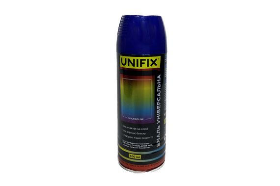 Эмаль универсальная Unifix - 400мл RAL 5002 сине-ультрамариновая