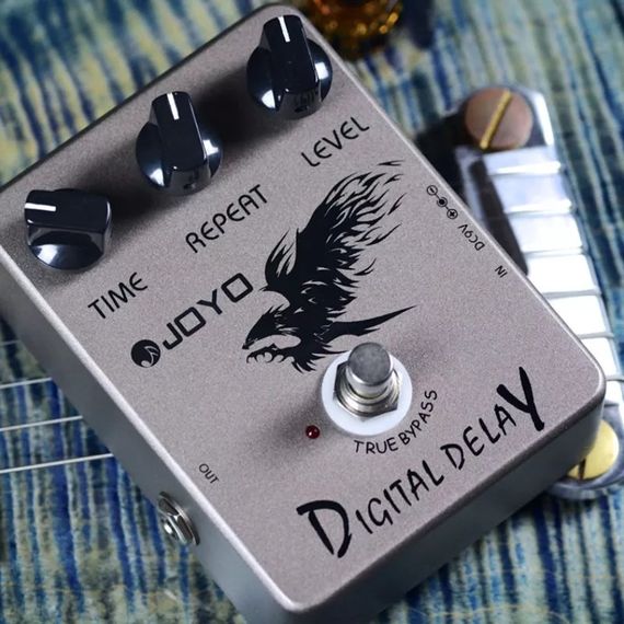 Гітарна педаль ефектів дилей Joyo Digital Delay JF — 08 для електрогітари електроенергії гітарі гітари | Зображення 1