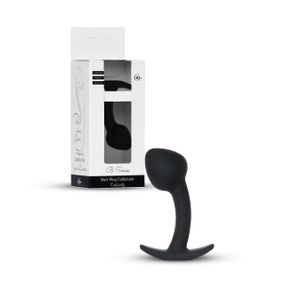 Анальная силиконовая пробка Jewellery Curved PLUG- M Sex Aura
