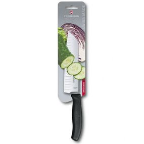 Кухонний ніж Victorinox SwissClassic Santoku 17 см Black (6.8523.17B)