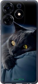 Чохол на Tecno Spark 10 Pro Димчастий кіт "825u-3022-2448"