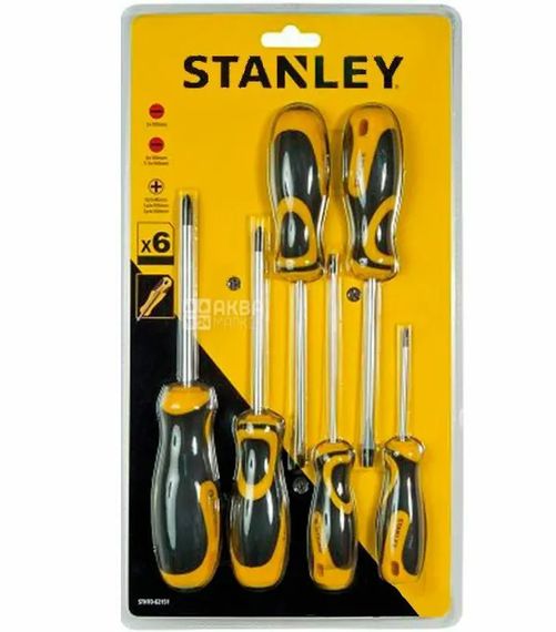 Набір викруток Stanley 6 предметів (STHT0-62151)