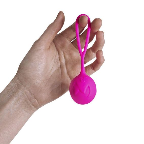Вагінальні кульки Adrien Lastic Geisha Lastic Balls Mía Magenta (L), діаметр 4 см, маса 42 г | Зображення 3