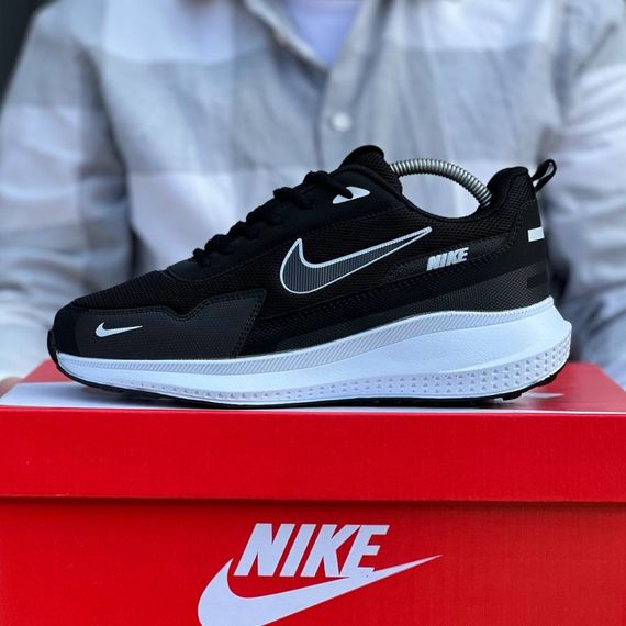 Кросівки Nike весна-літо колір  чорний/білий | Зображення 6