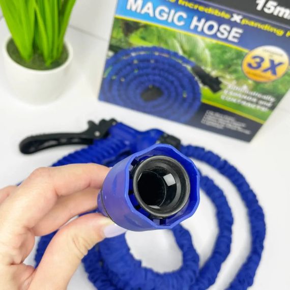 Шланг садовий з пульверизатором, Поливальний шланг Magic Hose   знижка | Зображення 6