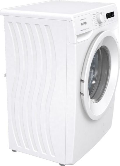 Пральна машина Gorenje з фронтальним завантаженням, інверторна, 7кг, 1200, A+++, глибина 46.5см, Дисплей, Білий (WNPI72SB) | Зображення 2