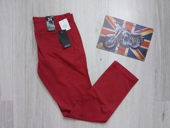 Чоловічі штани чіноси 33/32 slim | Зображення 3
