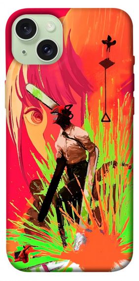 Чохол з картинкою Anime evolution 5 для Apple iPhone 15 Plus (6.7")