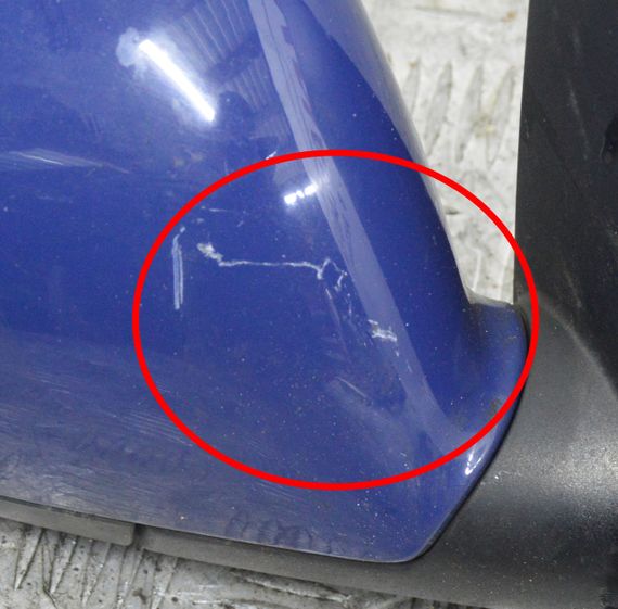 Дзеркало зовнішнє праве Volkswagen Touran 1 електро 2003-2015 Фольксваген Туран Тауран 073016LL | Зображення 2