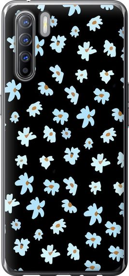 Чехол на Oppo Reno 3 Цветочный "4900u-1901-17620"