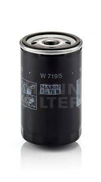 Фільтр масляний двигуна (вир-во MANN) MANN-FILTER W7195 на AUDI 4000 (89, 89Q, 8A, B3)