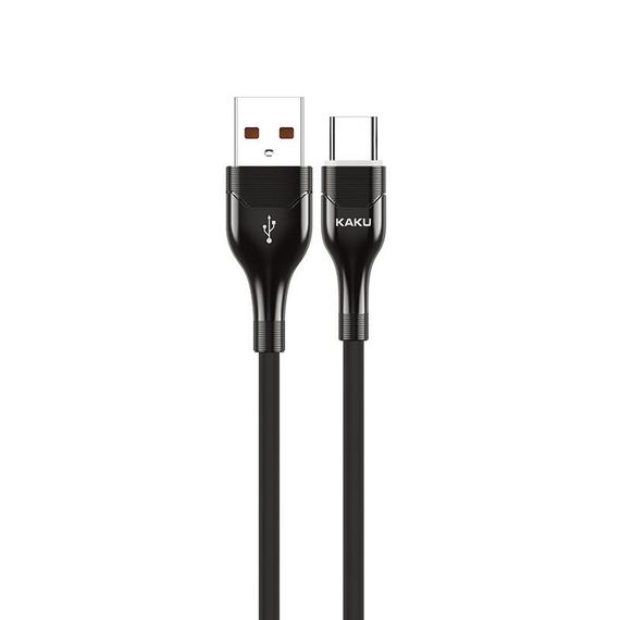 USB кабель Kaku KSC-223 USB - Type-C 1.2m с подсветкой - Black