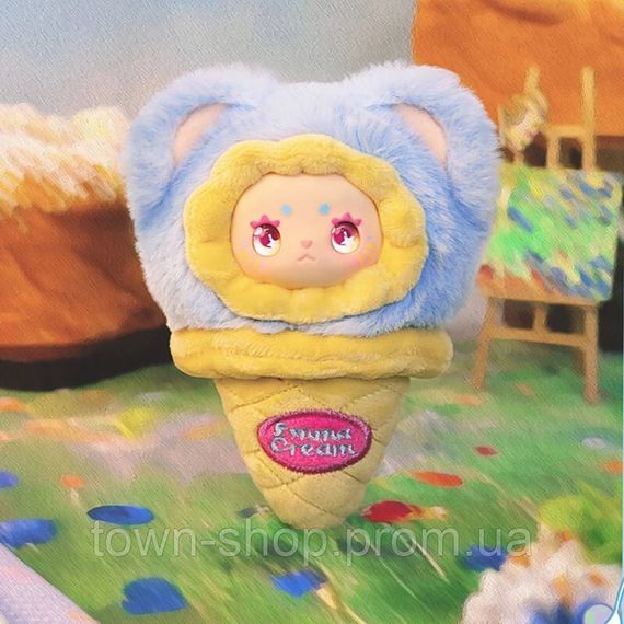 Коллекционная мягкая игрушка с кольцом Мороженко Pop Top MJ-000095 Lucky Emma серии "Scoop Ice Cream" | Зображення 1