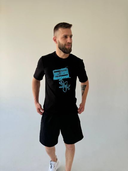 Футболка adidas чорна | Зображення 4