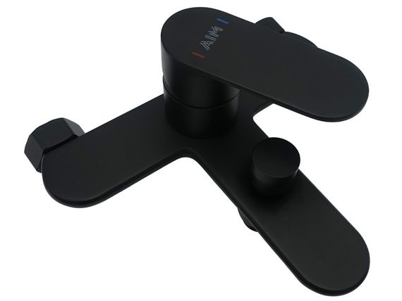 Змішувач для ванни латунь AIM чорний матовий DG01230 (matte black) | Зображення 5