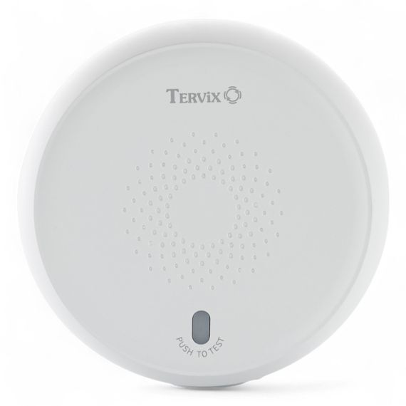 415061 Беспроводной датчик обнаружения дыма Tervix Pro Line ZigBee Smoke Sensor | Зображення 1