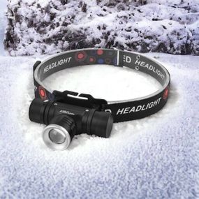 Налобный фонарь Police 5808-T6 (Cree XM-L-T6, 1050 люмен, 3 режима, 1х18650), Светодиодный налобный