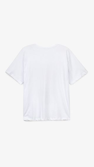 Футболка з принтом жіноча On me 25088-2 2XL Білий shop (2000991001145) | Зображення 2