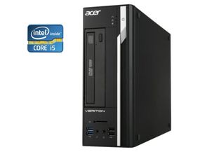 ПК Б-клас Acer Veriton X2632G SFF / Intel Core i5-4590 (4 ядра по 3.3 - 3.7 GHz) / 8 GB DDR3 / 500 GB HDD / Intel HD Graphics 4600 / DVD-RW б/в