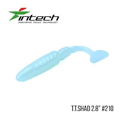 Приманка Bait Breath T.T.Shad 2,8" (7 шт) (210 White Pearl)