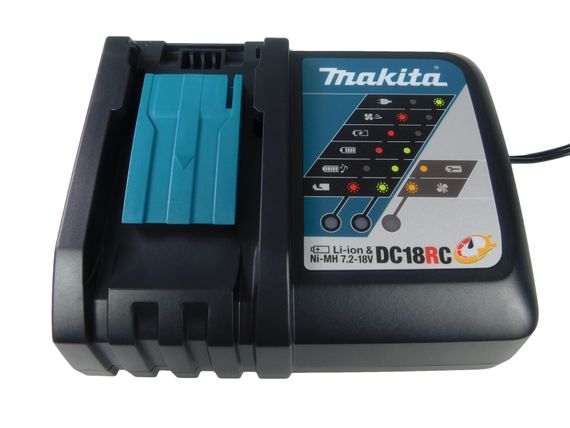 Устройство для зарядки аккумуляторов Makita LXT DC18RC (195584-2) | Зображення 1