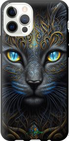 Чохол на iPhone 12 Pro Кішка "5548b-2052-2448"