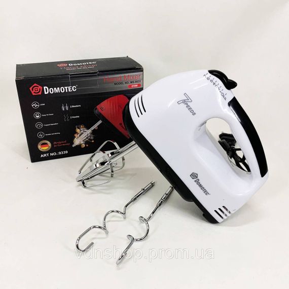 Міксер ручний для збивання і замішування тіста RAF, Міксер з насадкою для збивання вершків CU-13 | Зображення 7