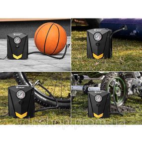 Автокомпрессор для подкачки колес 12V, Автомобильный компрессор 12в, Компресор от прикуривателя HF-80