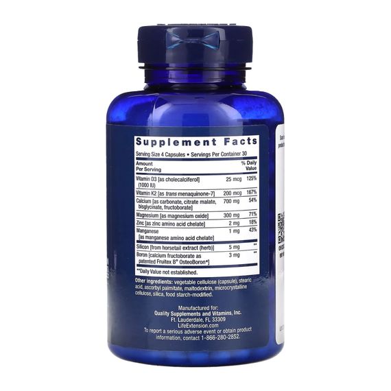 Bone Restore with Vitamin K2 - 120 caps | Зображення 1