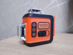 Професійний лазерний рівень "Технопромінь" 3D із зеленими лініями